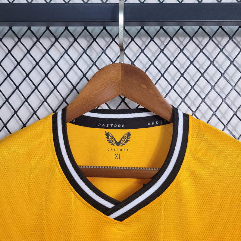 Camisa Wolverhampton Home 23/24 - Castore Torcedor Masculina