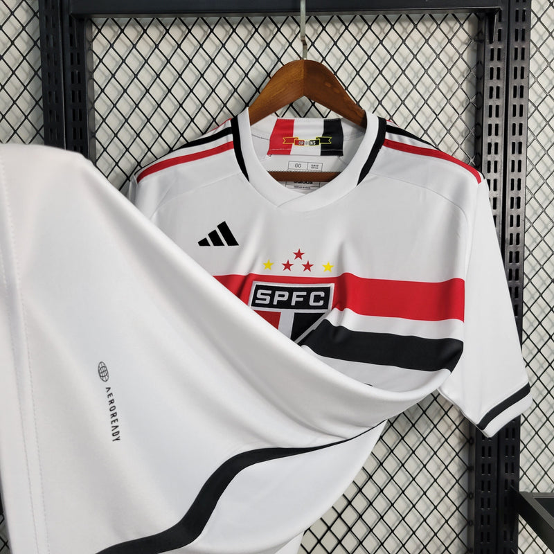 Camisa São Paulo Home 23/24 - Adidas Torcedor Masculina