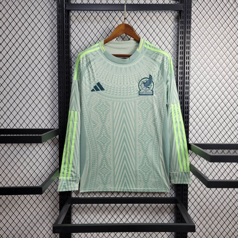 Camisa México Away 24/25 - Adidas Torcedor Manga Comprida