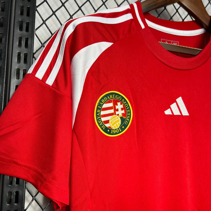 Camisa Seleção Hungria Home 24/25 - Adidas Torcedor Masculina