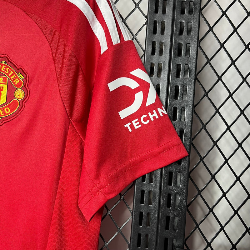 Camisa Manchester United Home 24/25 - Adidas Torcedor Masculina