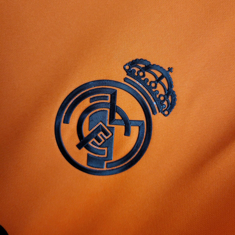 Camisa Real Madrid Y3 Laranja 24/25 - Versão Torcedor