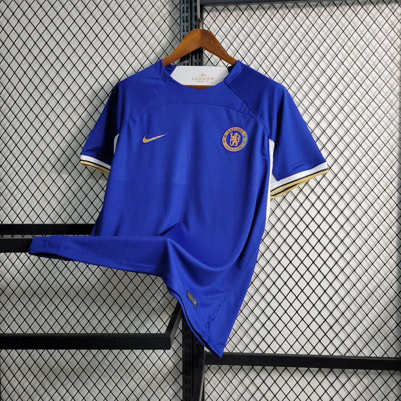 Camisa Chelsea Home 23/24 - Nike Torcedor Masculina - Lançamento