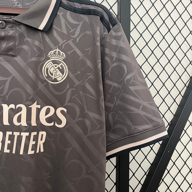 Camisa Real Madrid III 24/25 - Adidas Torcedor Masculina - Lançamento