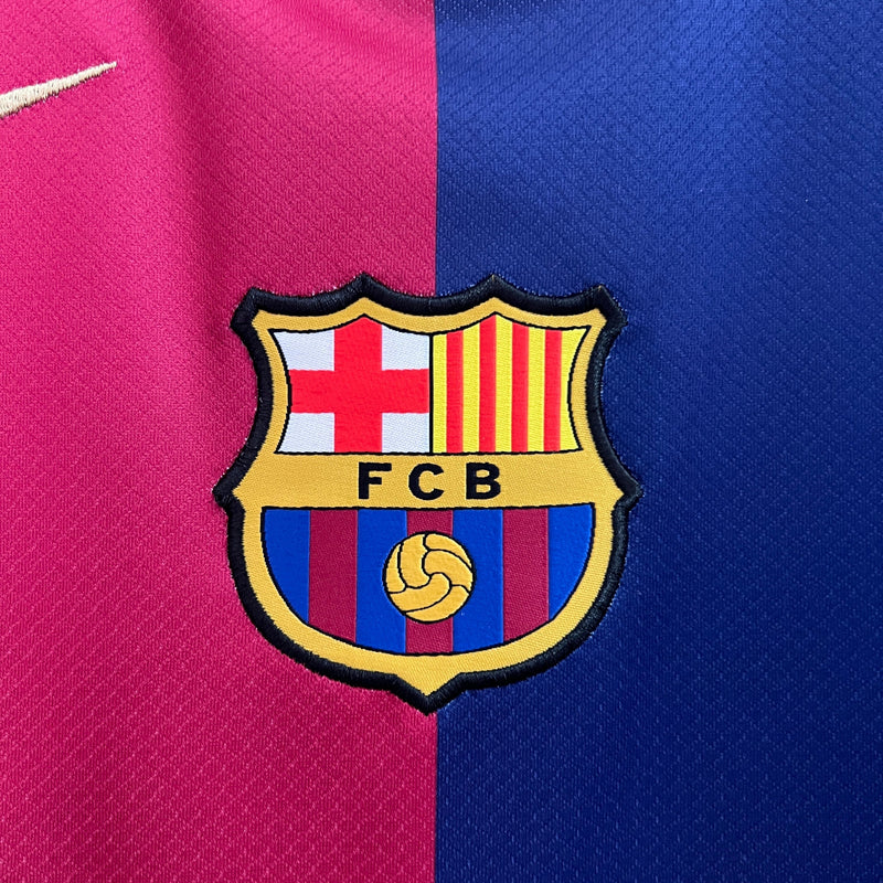 Camisa Barcelona Home 24/25 - Nike Torcedor Masculina